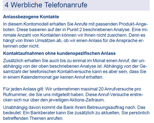 Sonderbedingungen Giro pur